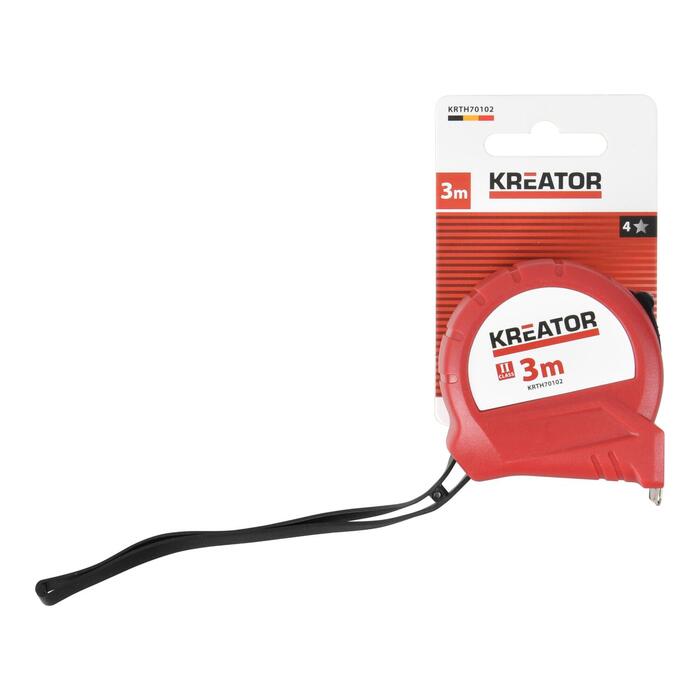 Mērlente KREATOR KRTH70102 3m x 16mm