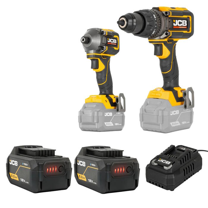 JCB JCB-18PKIT-3 Professional 18V instrumentu komplekts