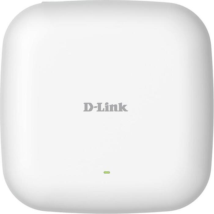 D-Link bezvadu piekļuves punkts DAP-X2810, AX1800, 2.4/5 GHz, 1200+574 Mbit/s, PoE, 2x2 MU-MIMO, WPA3 (DAP-X2810)