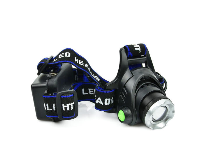Galvas lukturis ar CREE XM-L T6