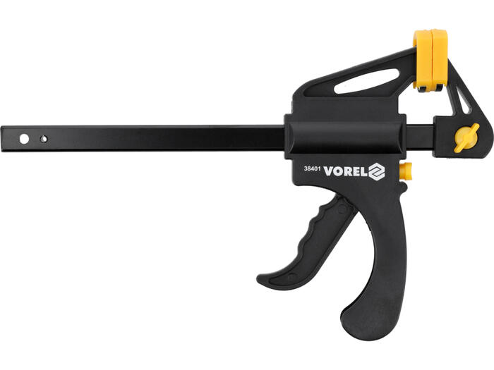 Ātrās atbrīvošanas plastmasas skava 150mm, VOREL