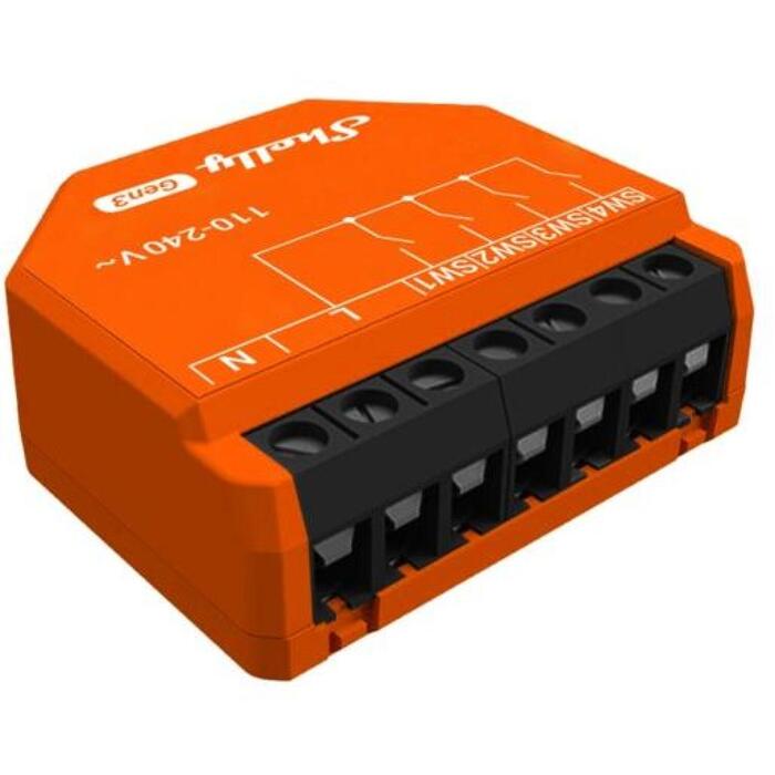 Shelly elektriskais relejs i4 Gen3 3800235261828