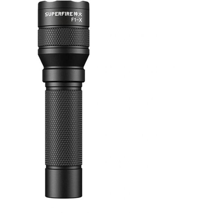 Superfire F1-X lukturis, LED, 230m, 2W