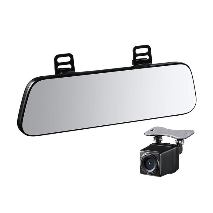 70MAI S500 Rearview Dashcam aizmugurējā skata videoreģistrators-spogulis ar 9.35″ IPS skārienekrānu 3K HDR (2592×1944 @30 fps) priekšējā kamera Sony STARVIS 2 IMX675, dubults režīms priekšā/aizmugurē (1080p) ~138° redzes leņķis GPS/G-Sensor/parkošanās uzr