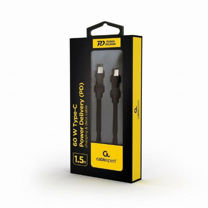 Gembird USB-C PD 1.5M CC-USB2-CMCM60-1