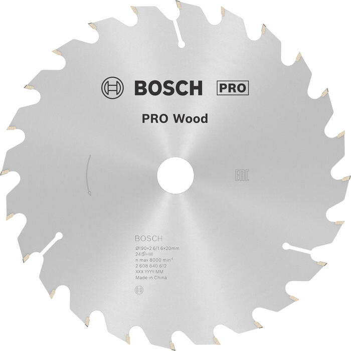 Ripzāģa disks 190x20 mm Optiline Wood