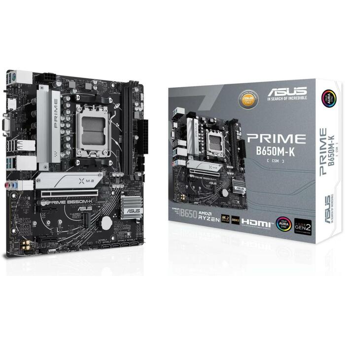 Asus Dēlis PRIME B650M-K, AMD AM5