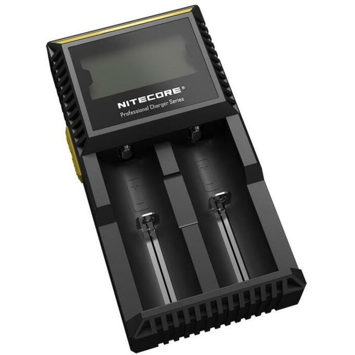 Nitecore Lādētājs D2EU, 2 sloti, saderīgs