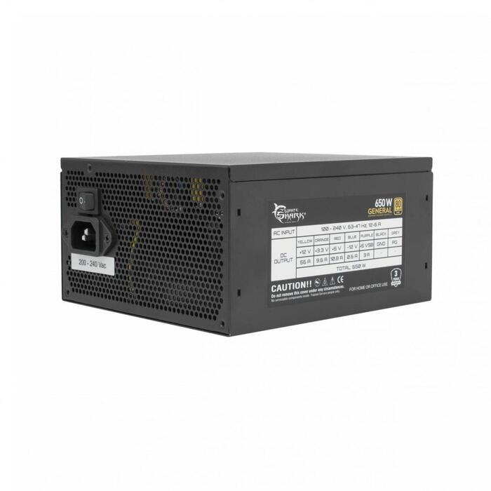 White Shark GPSU-G650M General 650W 80+