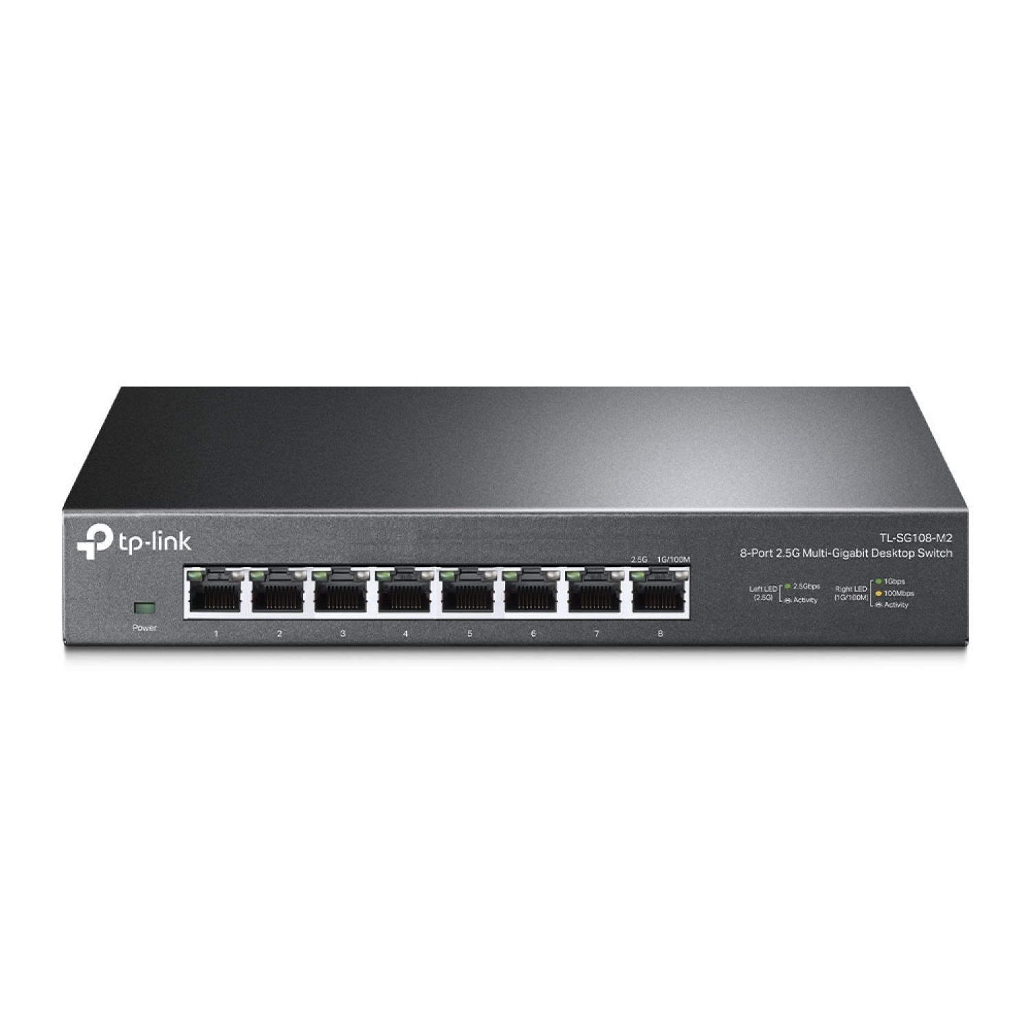 TP-LINK TL-SG108-M2 galda komutators, 8x 2