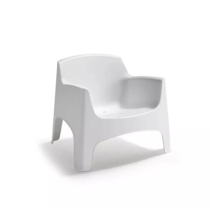 Bica Садовый стул Ibiza 16200, белый, 79x74x70 см, высота сиденья 34 см, складной, подлокотники (16200)