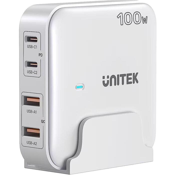 GaN network charger - Unitek P1229AWH01-EU