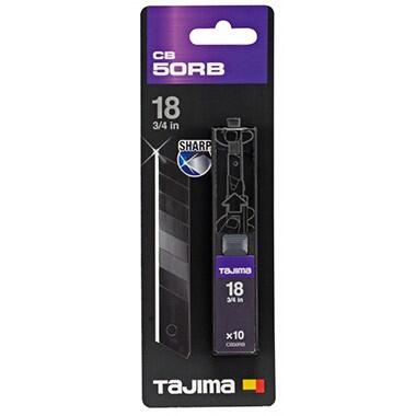 Tapešu nažu asmeņu komplekts 18mm 10gab