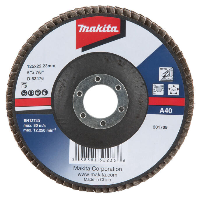Lameļu slīpdisks Economy type 125x22.23