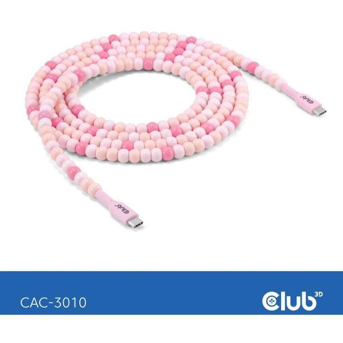 Club3D USB-C uz USB-C kabelis CAC-3010