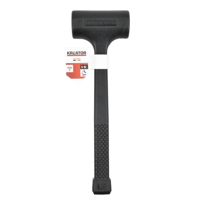 Kreator Āmurs KRTH90804, 0.7kg, 100mm, 44mm, 275mm, plastmasas galva, PVC rokturis (KRTH90804)