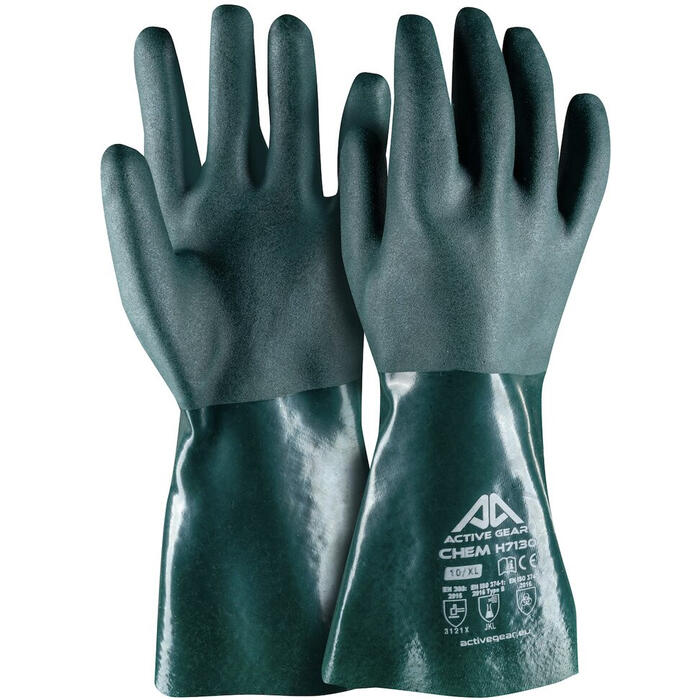 Рабочие перчатки, размер 10/XL, Active CHEM H7130 (H7130)