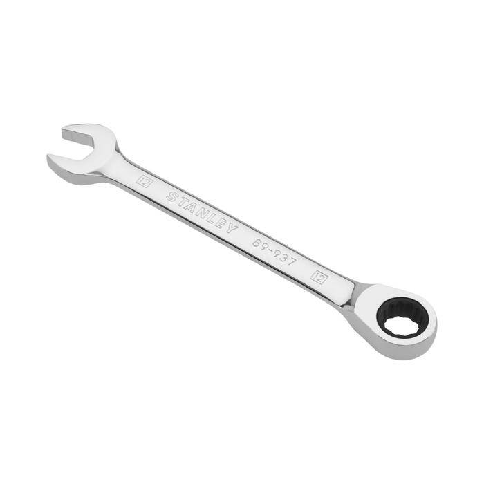 Kombinētā uzgriežņu atslēga ar reversu 12 mm 4-89-937 Stanley (4-89-937)