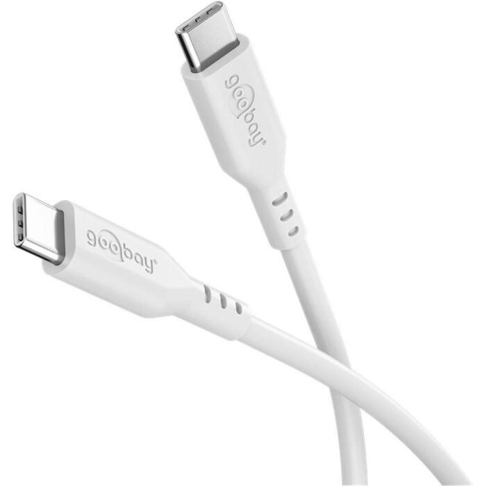 Goobay USB-C Silikona kabelis 77743, 1
