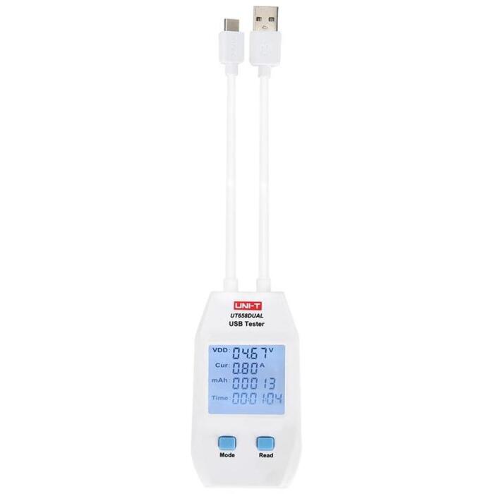 Uni-T UT658DUAL USB kontaktligzdas testers, 4-24