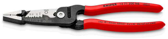 Kabeļu šķēres WireStripper metric 1371200ME KNIPEX