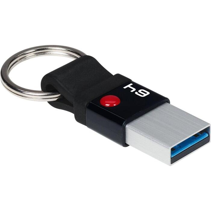 Emtec USB флешка ECMMD64GT103, 64GB, 180Mbps, 25Mbps, USB 3.2, черный/металлический (ECMMD64GT103)