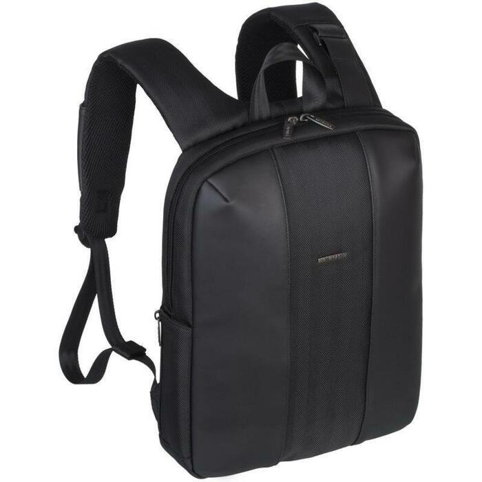 Rivacase Рюкзак NARITA 14"/8125BLACK, 35.6см, 625г, Монохромный, Передний карман, Ручки для переноски (8125BLACK)