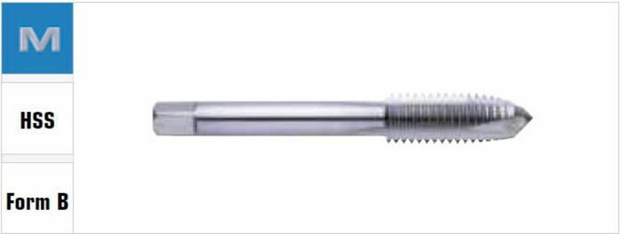 Exact Резьбонарезной инструмент 20006, M10x1,5mm, HSS, метрическая ISO резьба DIN 13, допуск 6H (20006)
