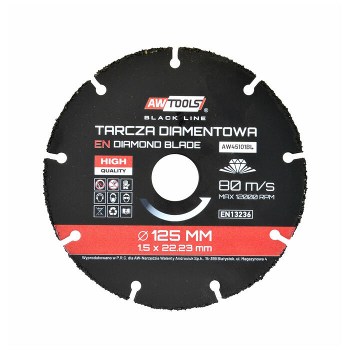 Koksnes TCT griešanas disks 125mm, augstas