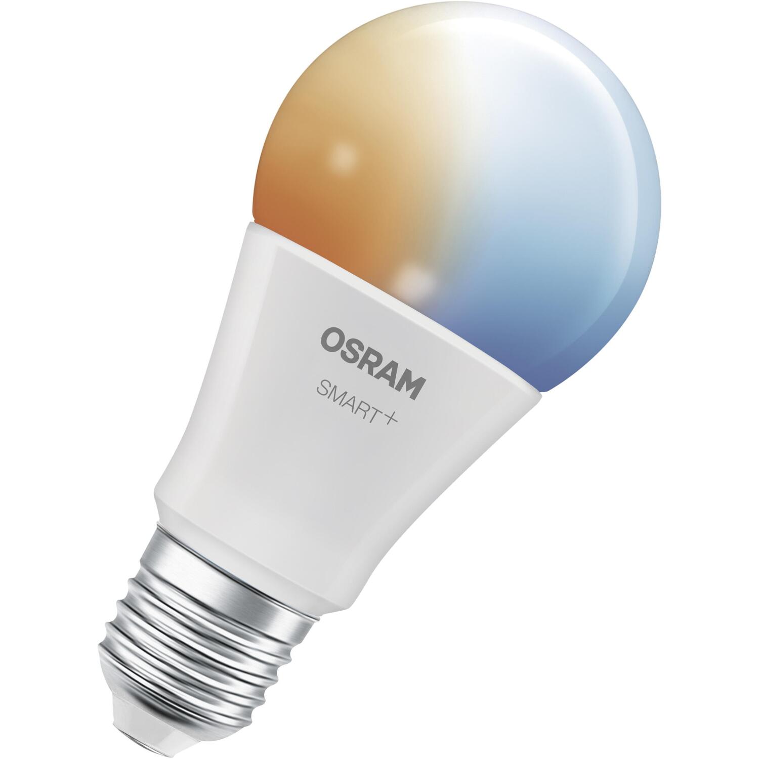 Osram светодиодная лампа SMART+ MATTER Tunable White Classic A75 4058075851160, E27, 9.5Вт, 1055лм, 2700-6500К, Wi-Fi, Matter (4058075851160)