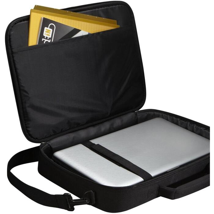 Case Logic Messenger - Чемодан VNCI215, 15.6'', черный, полиэстер, мягкий плечевой ремень, съемный ремень (VNCI215)