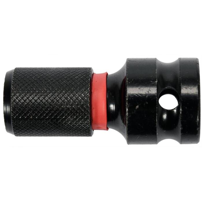 Yato ударный адаптер YT-04691, 1/2" на 1/4", 50 мм, углеродистая сталь, шестигранный, оксидированный (YT-04691)