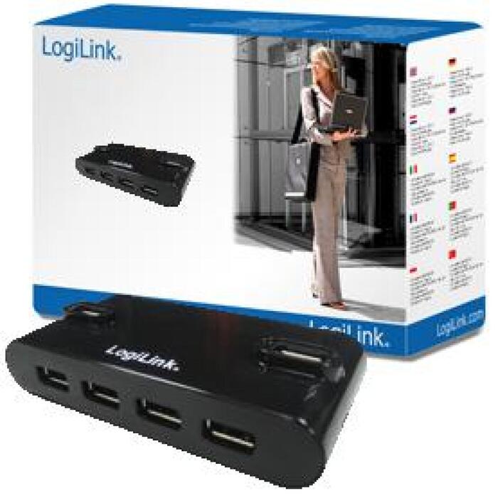 Logilink USB centrmezgls UA0085, 4x USB