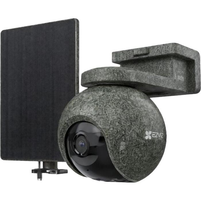 Ezviz Ranger аккумуляторная PT камера комплект с солнечной панелью, CSEB8SP4KW4GAF, 8 МП, 2.8mm, IP65, H.264/H.265, Micro SD (CSEB8SP4KW4GAF)