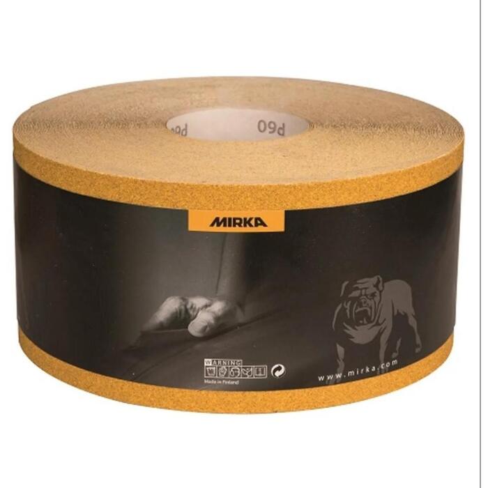 MIRKA Abrazīvs materiāls rullī GOLD 115mm x 50m 100 (2351100110)