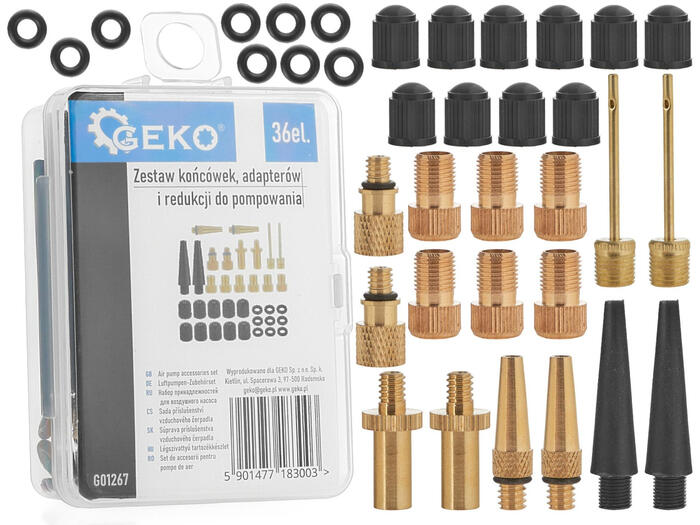 Geko gaisa sūkņa piederumu komplekts G01267