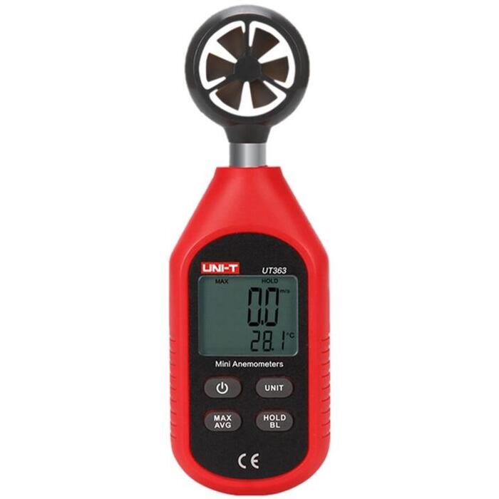 Uni-T Anemometrs UT363, 0-30 m/s, ±(5%