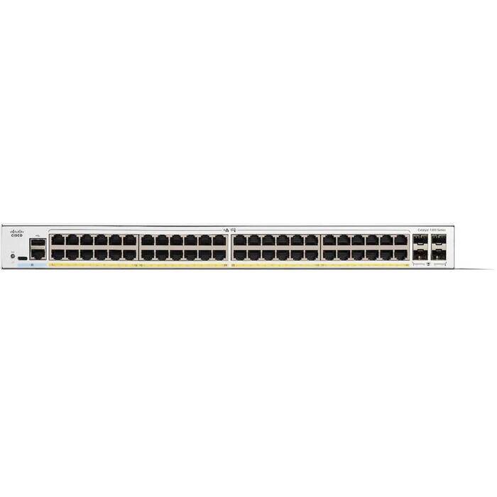Cisco komutators C1300-48P-4G, 48x 10/100/1000, 4x1G