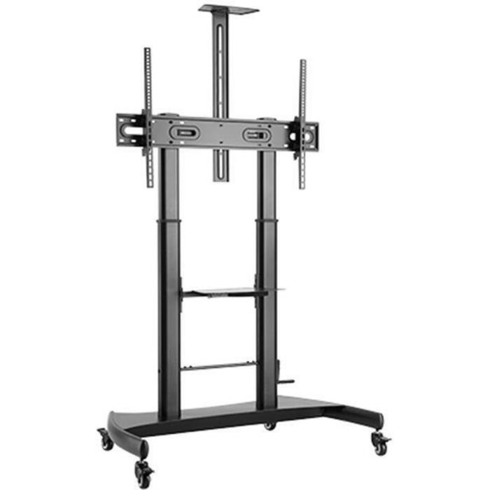 Gembird TV statīvs grīdai TVS-100T-02, atbalsta 60-100'' televizorus, maksimālā slodze 100 kg, VESA 1000 x 600 mm (TVS-100T-02)