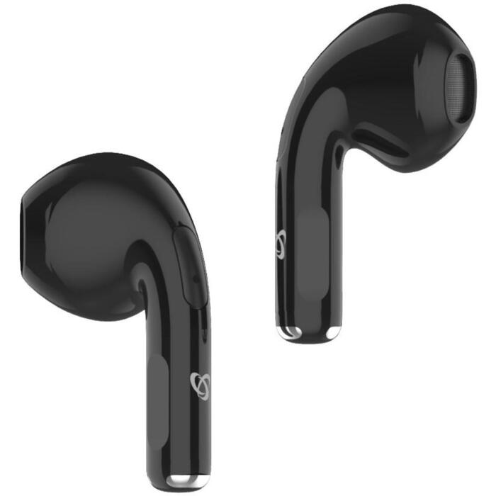 Sbox EB-TWS18 Black, bezvadu austiņas, EB-TWS18-B