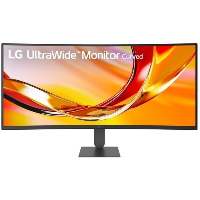LG 34U620B-B, 34" LED монитор, 3440x1440, 21:9, 1800R, 144Гц, 5мс, HDR10, FreeSync Premium, KVM, 2xHDMI, DP (34U620B-B)