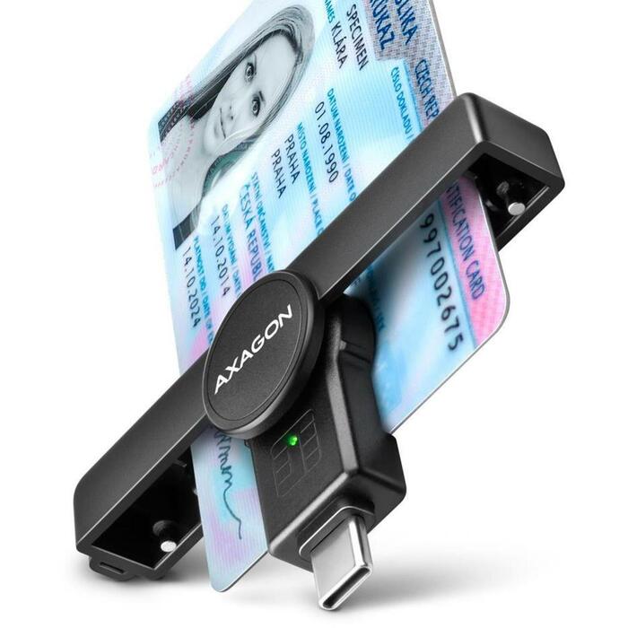 Axagon planšetdators CRE-SMPC USB Type-C 480Mbps