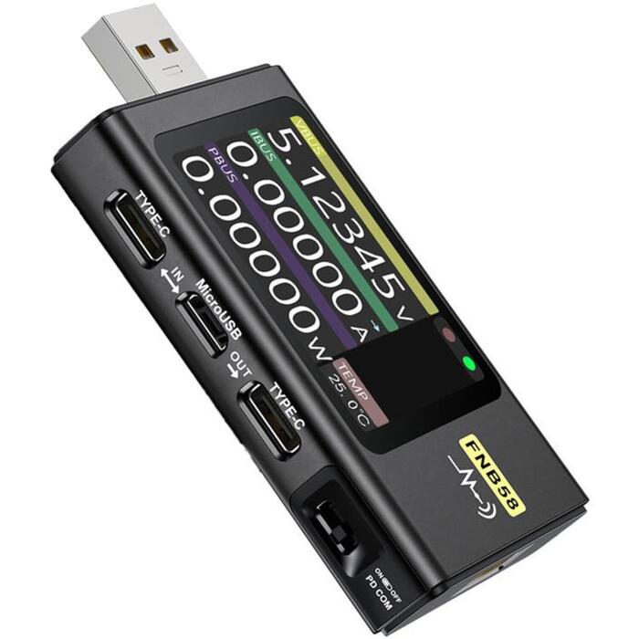 Fnirsi USB Port Tester FNB58, 2