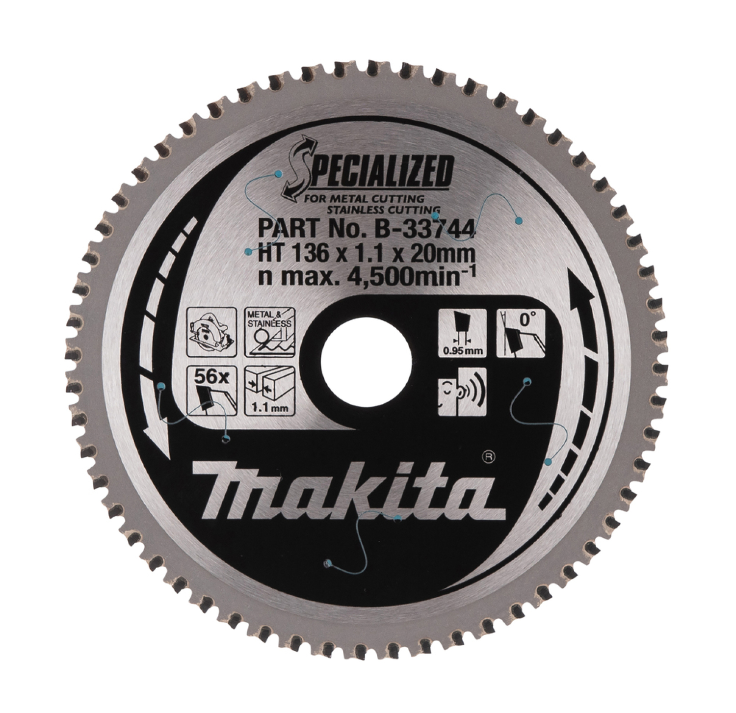 Zāģripa T.C.T. MAKITA B-33744
