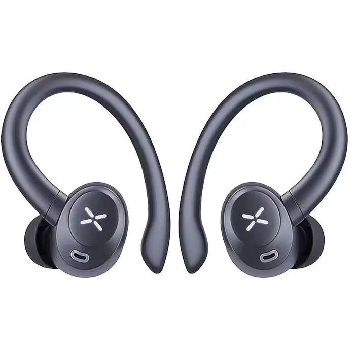 Tracer T11 Sport TWS TRASLU47780, In-Ear, True Wireless, Bluetooth 5.4, 10m, 35h, IPX4, USB-C, черный (TRASLU47780)