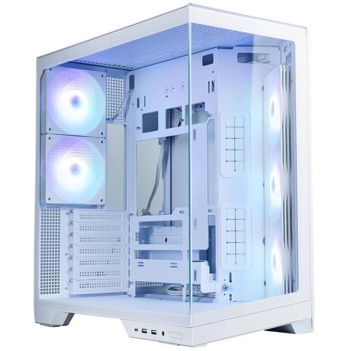 Zalman D50 WHITE, ATX vidēja torņa