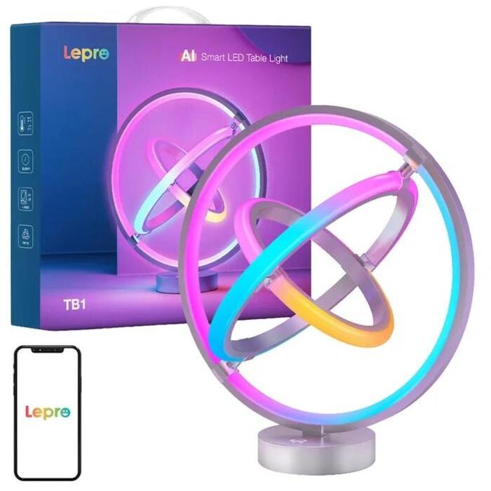 LEPRO TB1 RGB galda lampa, 5V