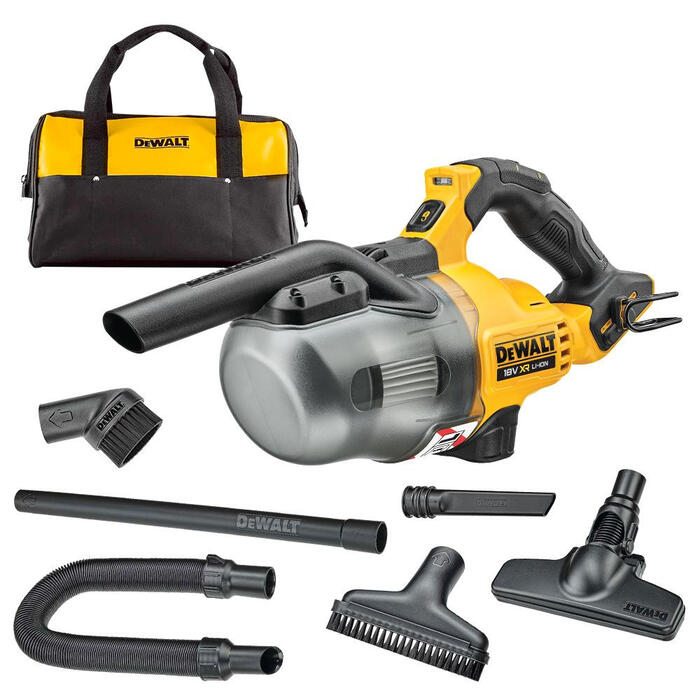 DeWalt DCV501LN-XJ akumulatora putekļu sūcējs celtniecības