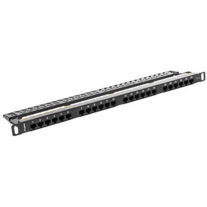 Lanberg komutācijas panelis PPU6-0024-B, 24xRJ-45, Cat6
