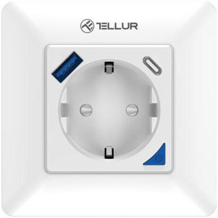 Tellur Viedā kontaktligzda TLL331531, 3600W, 16A